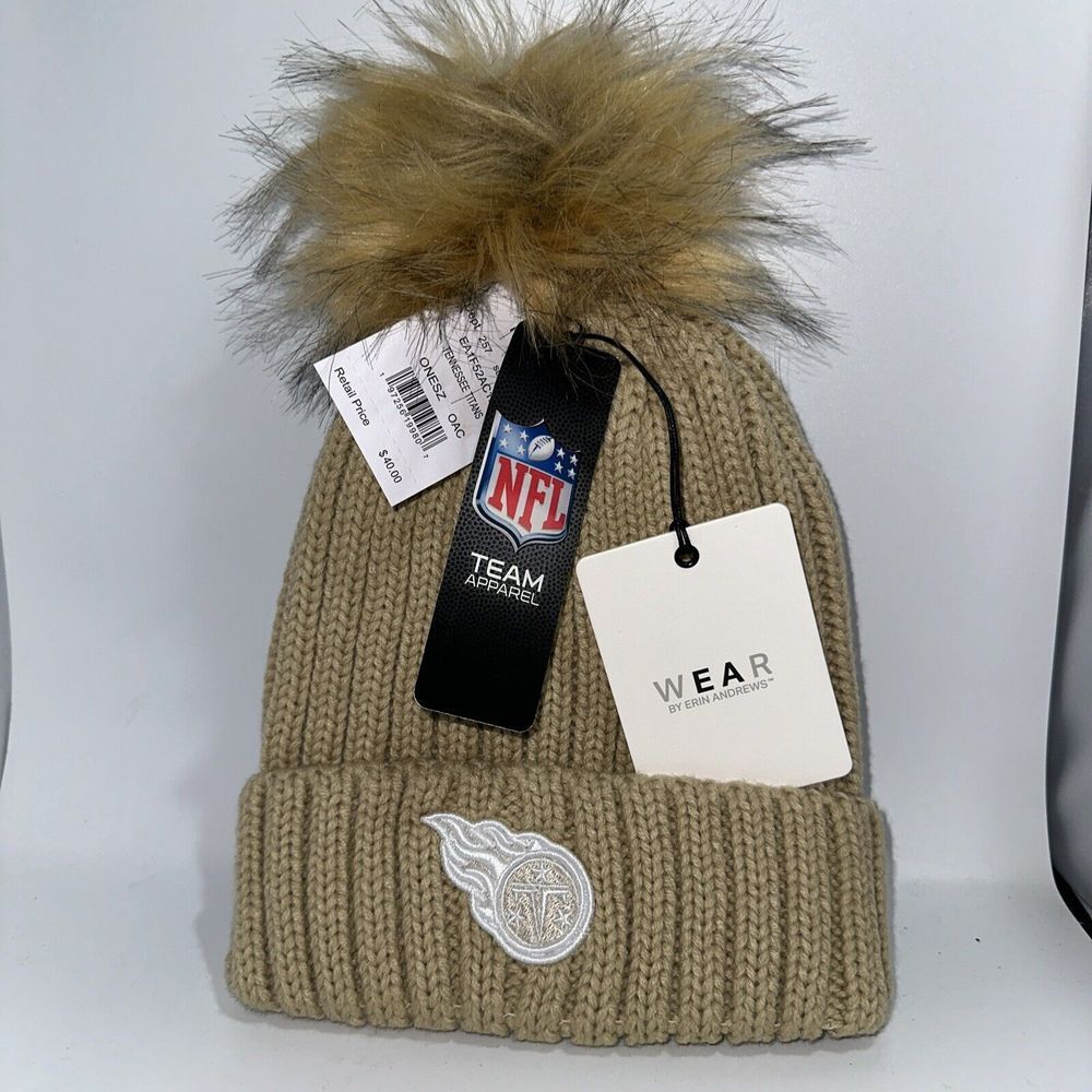 NFL Tennessee Titans WEAR Brand Toboggan Boggin Beanie- Nice Look- (22)‎